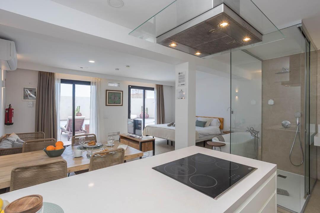 Casa Edem Playa Del Hombre Con Piscina Y Solarium Telde Exterior foto