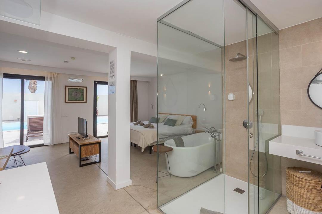 Casa Edem Playa Del Hombre Con Piscina Y Solarium Telde Exterior foto