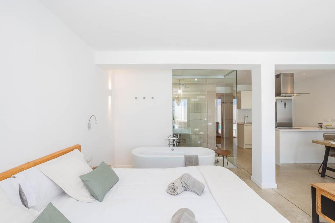 Casa Edem Playa Del Hombre Con Piscina Y Solarium Telde Exterior foto