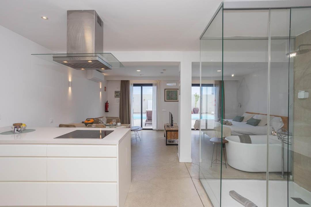 Casa Edem Playa Del Hombre Con Piscina Y Solarium Telde Exterior foto