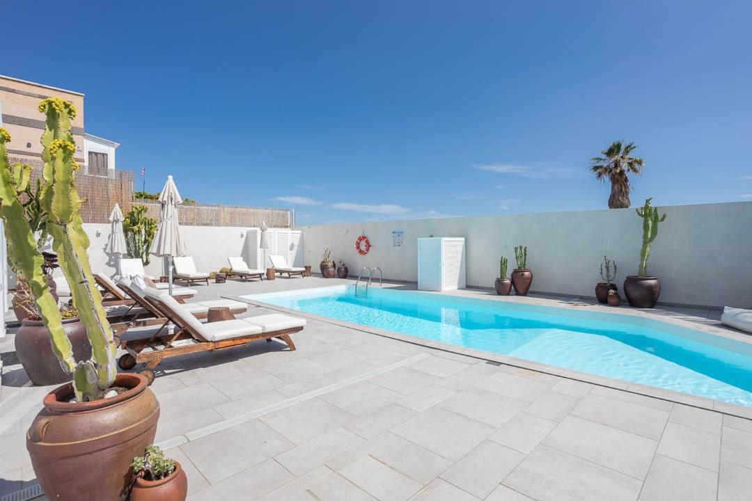 Casa Edem Playa Del Hombre Con Piscina Y Solarium Telde Exterior foto