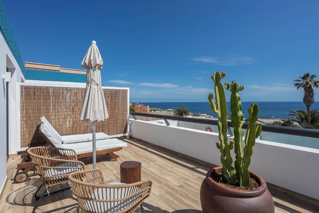 Casa Edem Playa Del Hombre Con Piscina Y Solarium Telde Exterior foto