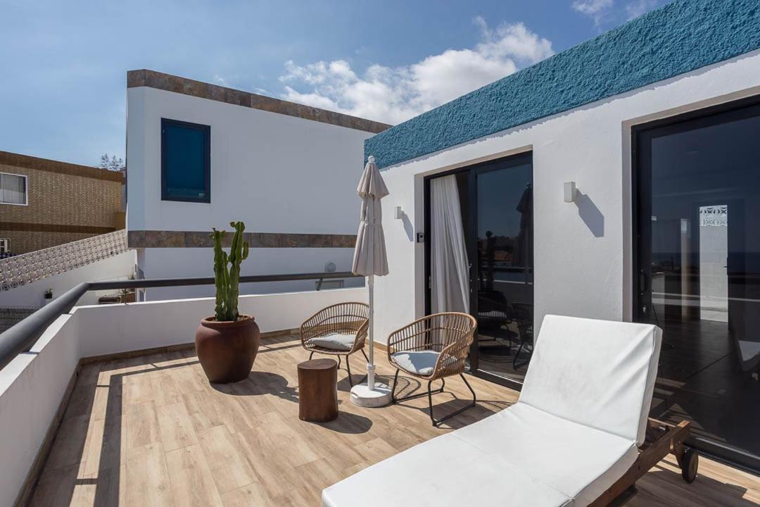Casa Edem Playa Del Hombre Con Piscina Y Solarium Telde Exterior foto
