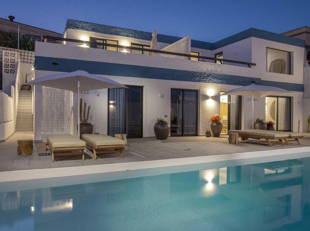 Casa Edem Playa Del Hombre Con Piscina Y Solarium Telde Exterior foto